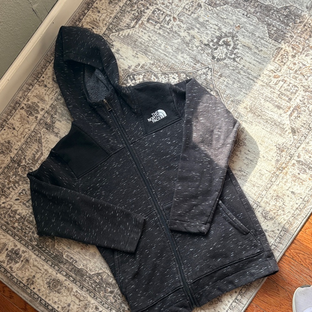 The North Face Dark Gray Speckled Jacket